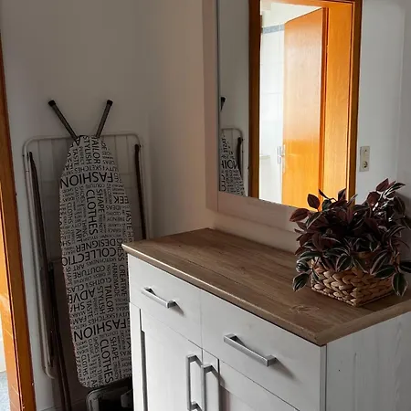 Fireside-apartment-8 Betten-kamin-terrace Landshut